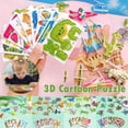 thumbnail image 3 of Funny Insect Paper Jigsaw Puzzles Educational Toys for Kids Birthday Party U0S8, 3 of 8