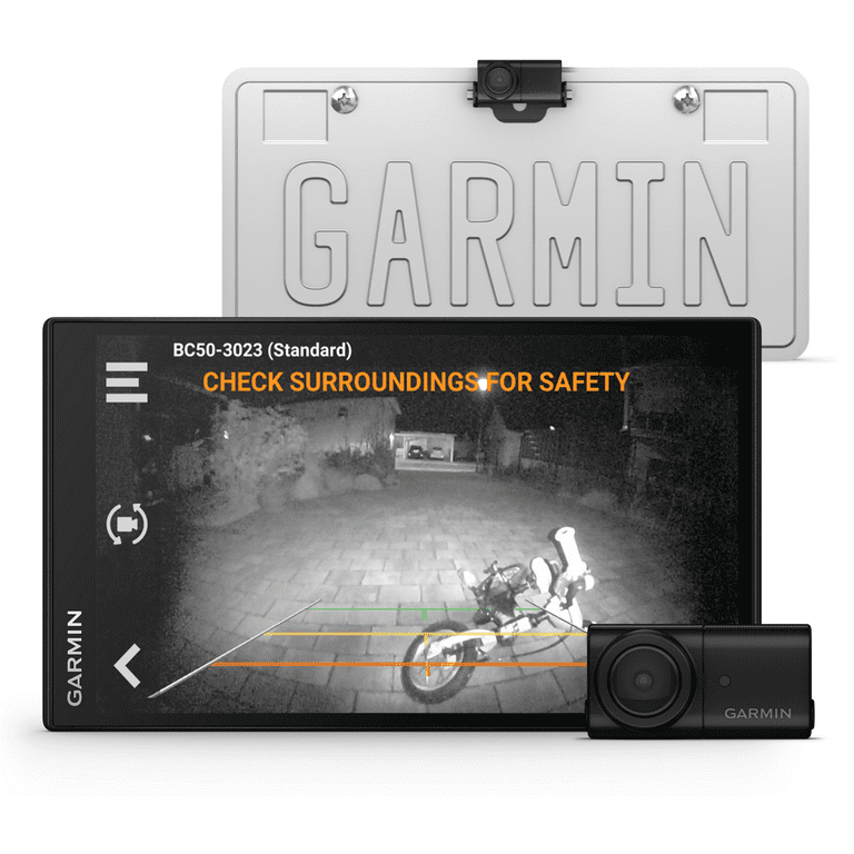 Garmin BC 50 with Night Vision – Wireless Backup Camera, NightGlo  Illumination, 160-degree Lens, Weather-Resistant, 50ft Range for Trucks,  RVs and