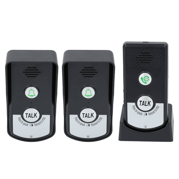 Kit De Intercomunicador De Toinal De Intercomunicador Inalámbrico Con 3 Niveles De Volumen Indicador De Batería Y Largo Alcance Para La Oficina Del Hospital Del Aula