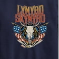 thumbnail image 3 of Lynyrd Skynyrd - Americana Steer Skull - Toddler & Youth Crewneck Fleece Sweatshirt, 3 of 5