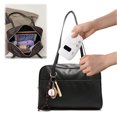 thumbnail image 7 of HUISZJ Retro Tote Bag, Large Capacity PU Dumpling Bag, Top-Handle Slouchy Hobo Purse for Travel Commute Work (Black), 7 of 7