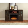 Whalen Media Fireplace Console for TVs up to 60", Brown Ash