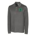 thumbnail image 2 of Men's-Cutter & Buck  Gray Seattle Sounders FC Big & Tall Advantage Eco Tri-Blend Pique Long Sleeve Polo, 2 of 3