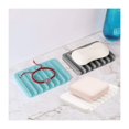 thumbnail image 3 of Silicone Soap Dish Holder, Set of 3 Soap Dishes Silicone Shower Soap Holder Self Draining Soap Dish Soap Saver Soap Dish, 3 of 5