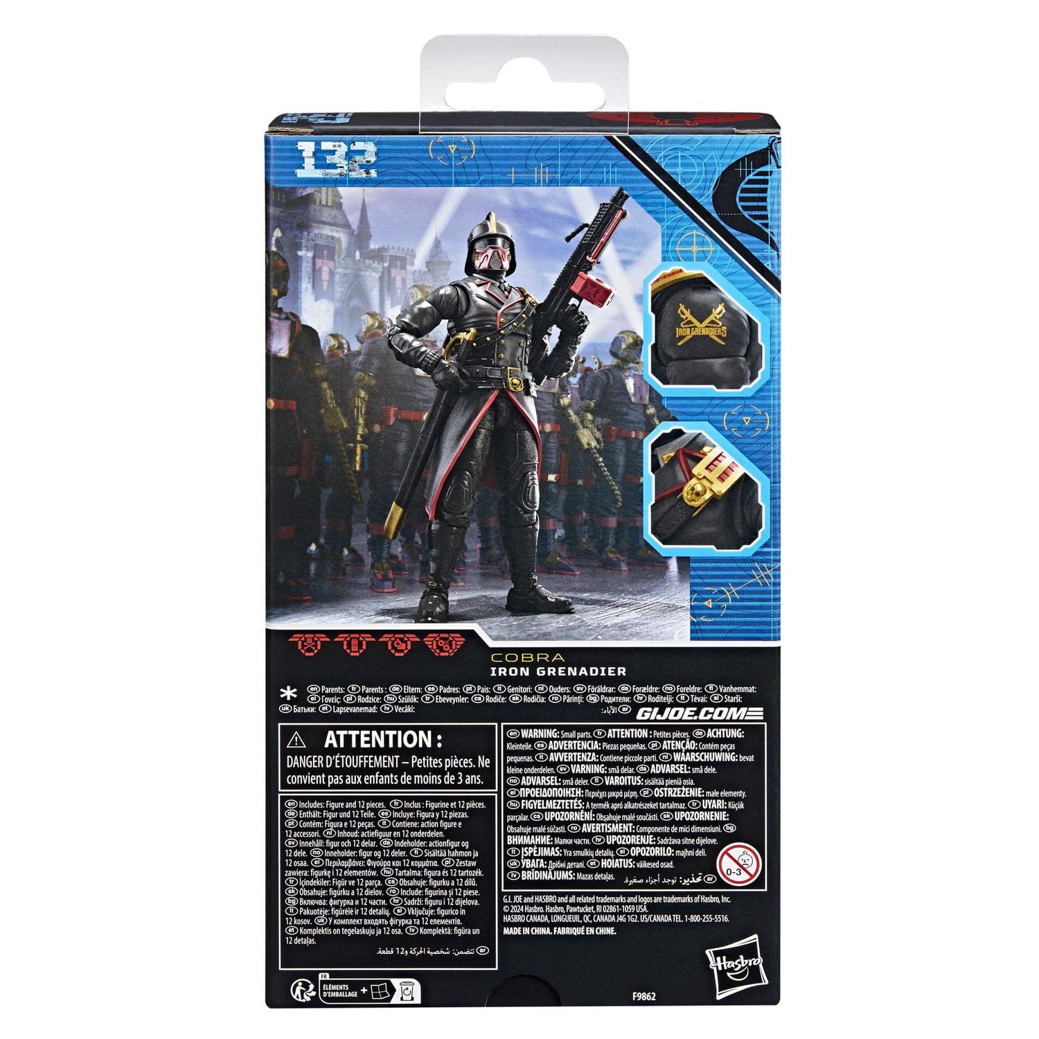 G.I. Joe Classified Series #132, Iron Grenadier