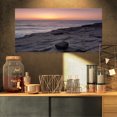 thumbnail image 1 of Massive Rock on Beach Magoito Sintra - Impression sur Toile Seashore, 1 of 3