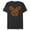Dark Heather, variant on Mickey Mouse Halloween Silhouette - Short Sleeve Blended T-Shirt for Adults - Customized-Yellow