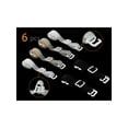thumbnail image 2 of Clear Invisible Adjustable Replacement Bra Shoulder Straps for Women 3 Colors-1 10 mm Width, 2 of 4