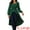 Green, variant on DARING DIVA Women's High Low V Neck Long Sleeve Dressy Blouses M Green
