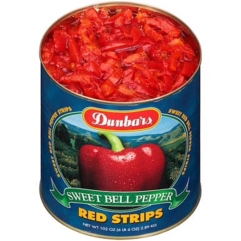 (Price/CASE)Dunbar 01015603060001 Red Pepper Strips