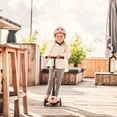 thumbnail image 5 of Scoot & Ride Kids Push Scooter w/ LEDs for Ages 3-6, Highwaykick 3, Rose, 5 of 12