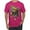 Fuschia, variant on Dean Russo Some Angels Dog Lover Men's Graphic T-Shirt, Forest Green, Large