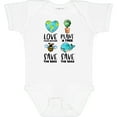thumbnail image 3 of Inktastic Earth Day Plant a Tree Save the Bees Save the Seas Love Your Mother Earth Boys or Girls Baby Bodysuit, 3 of 5