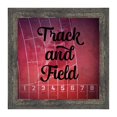 thumbnail image 2 of Track and Field, Runners Wall Art, Coach or Athlete Picture Frame, 10x10 8702, 2 of 6