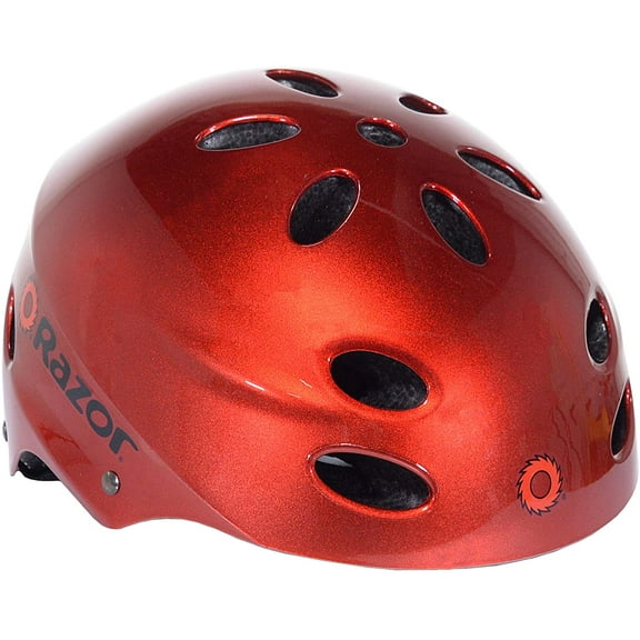 Razor V-12 Child Multi Sport Helmet (Lucid Red)
