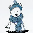 thumbnail image 2 of CafePress - Winter Sparkle Westie Long Sleeve Infant Bodysuit - Long Sleeve Cotton Baby Bodysuit, 2 of 4