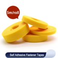thumbnail image 1 of Yellow Cable Ties Reusable Loop Bundle Self Adhesive Yellow Nylon Strap Organizer Clip Wire Holder Management Fastening Tape width 20mm 30 rolls, 1 of 5