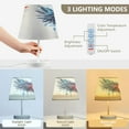 thumbnail image 4 of Colorful Wings Heart Desk Lamp LED Table Nightstand Lamps with 3 Color Temperatures for Home Bedroom Living Room Decor 6x11, 4 of 8