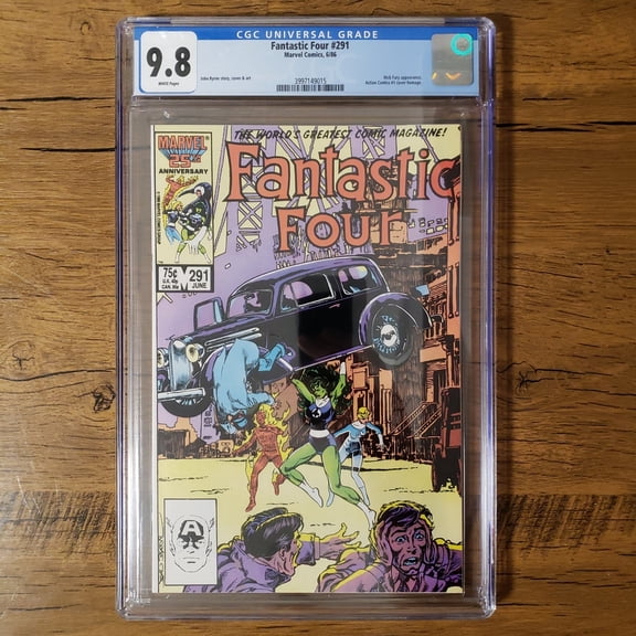 Fantastic Four #291 - CGC 9.8 Comic Book