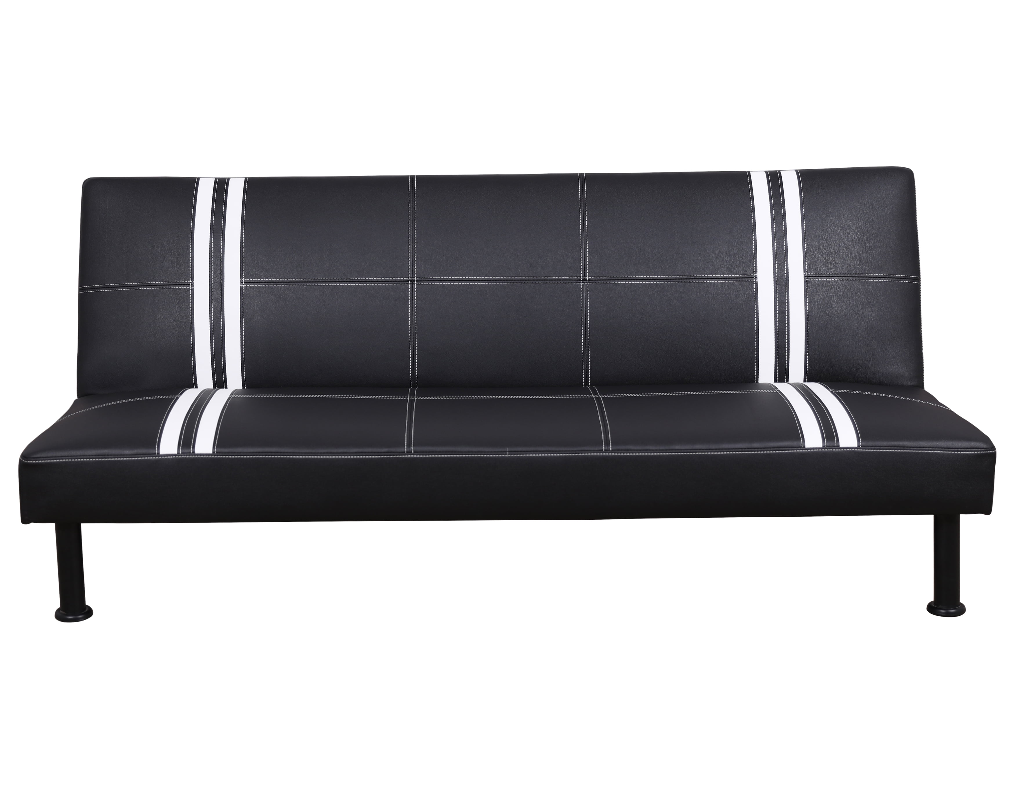 Aycp Furniture Convertible Futon Couch Sofa Bed Faux Leather