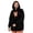 Black, variant on Men Pet Pouch Sweatshirts Oversized Long Sleeve Zip Large Pocket Sweatshirt Animal Holder Pullover Tops White 2XL
