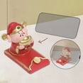 thumbnail image 4 of Figura en miniatura de , soporte para teléfono, miniescultura decorativa de escritorio para dormitorio, decoración del hogar de año Rojo, 4 of 7