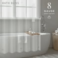 thumbnail image 4 of Bath Bliss Premium Shower Curtain Liner in Super Clear (72" x 72"), 4 of 9