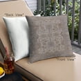 thumbnail image 1 of Ahgly Company Outdoor Square Mid-Century Modern Throw Pillow, 18 inch by 18 inch, 1 of 6