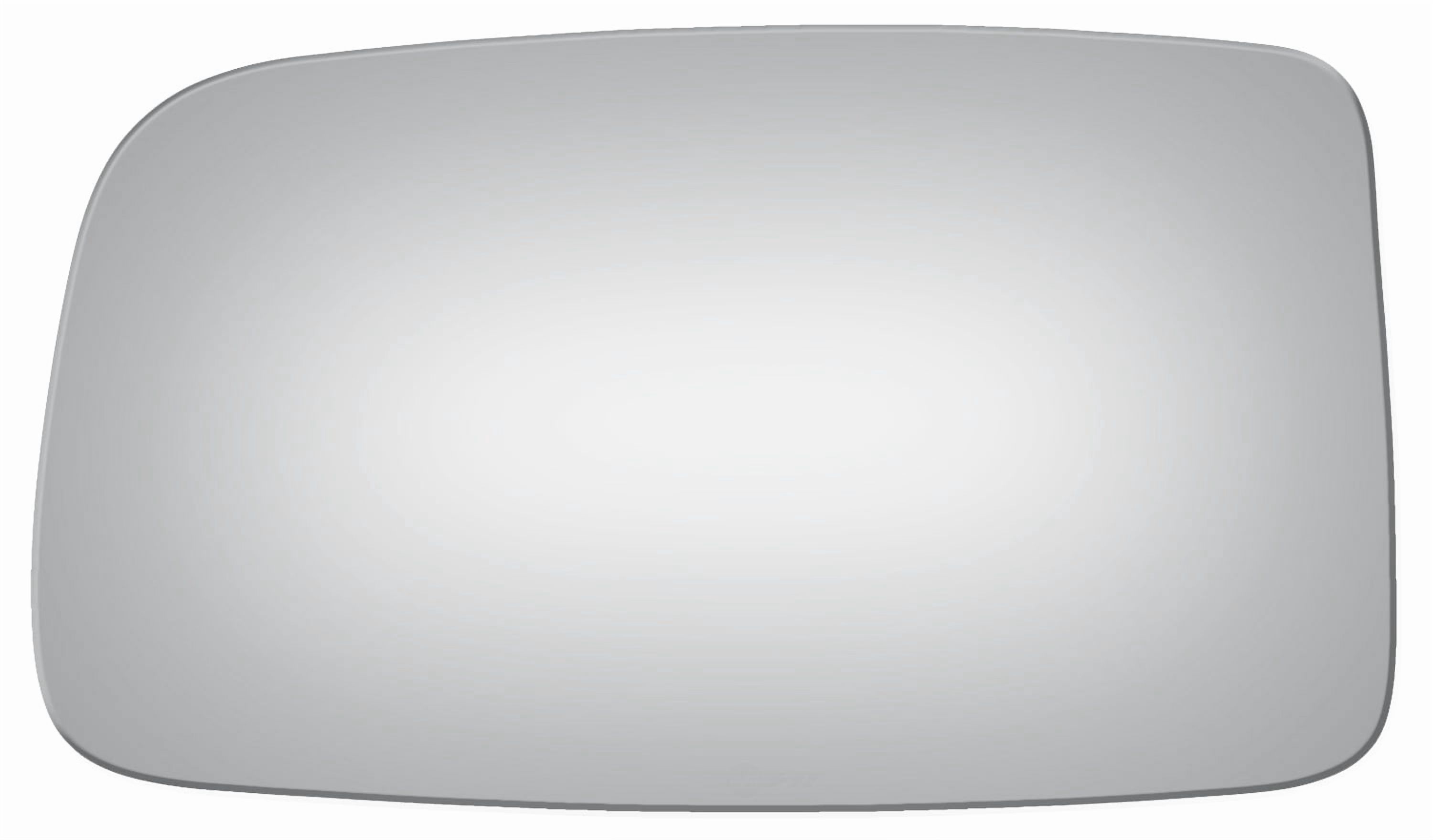 Burco Side View Mirror Replacement Glass - Clear Glass - 2964