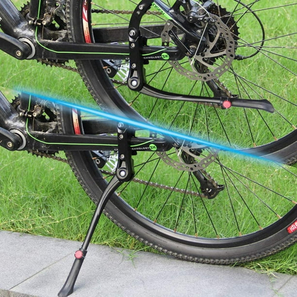 Support de vélo VTT support de vélo VTT 24-29 pouces béquille latérale  universelle réglable en hauteur 