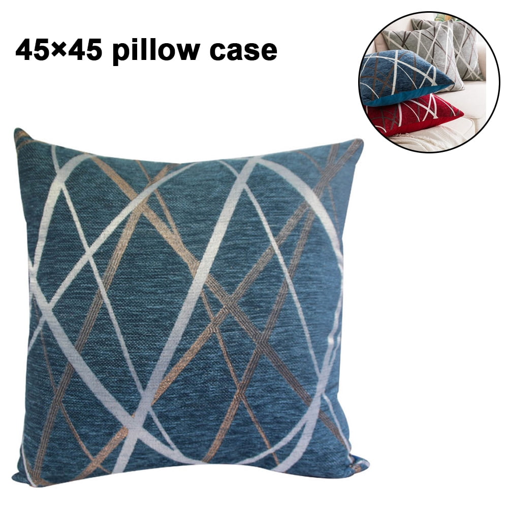 Blue cushion cover sale