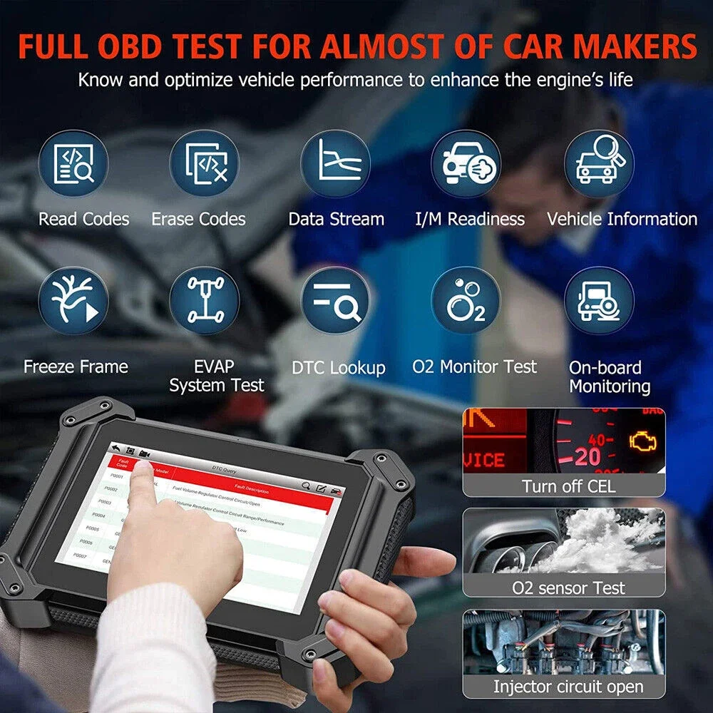 [Second Hand] ANCEL V6 PRO Bidirectional OBD2 Scan Tool with Gift: BM410,