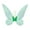Green, variant on Fortune Colorful Organza Angel Wings Kids Girls Butterfly Fairy Wing Party Cosplay Photography Prop