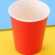 thumbnail image 3 of Vasos de papel Wosthever 50 piezas de fiesta de colores vibrantes inodoros a prueba de arañazos, 3 of 6