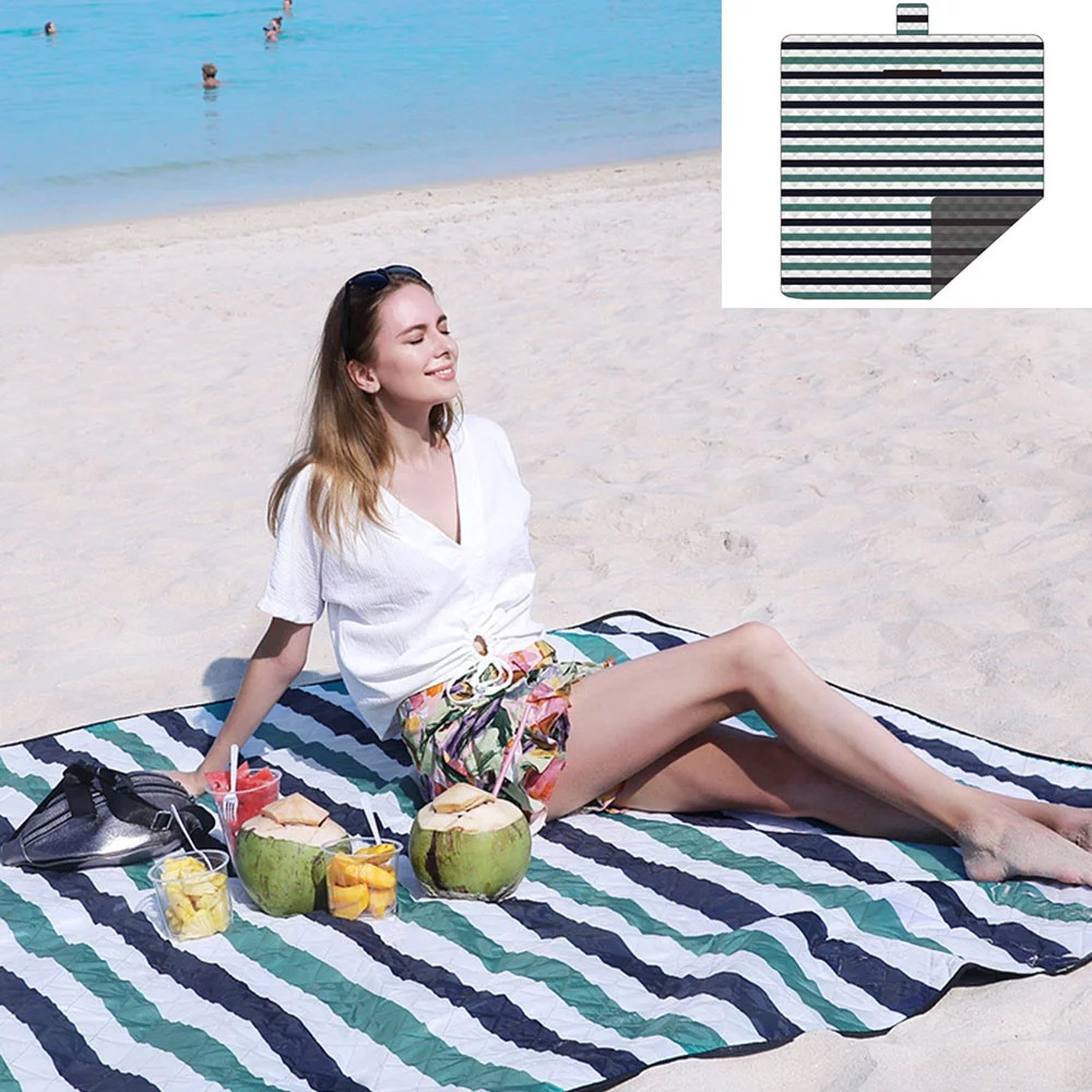 Seenda Beach Blanket Picnic Blanket,Waterproof Water Resistant Sand Proof, Picnic Blanket for
