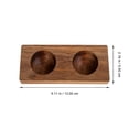 thumbnail image 2 of Shisuyan Kitchen Countertop Organizer Wooden 2Pcs 5.11X2.16X0.79in, 2 of 8