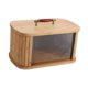 thumbnail image 2 of Caja de pan de madera, contenedor para almacenar pan, contenedor multiusos retro para almacenar alimentos. madera 345cm, 2 of 9