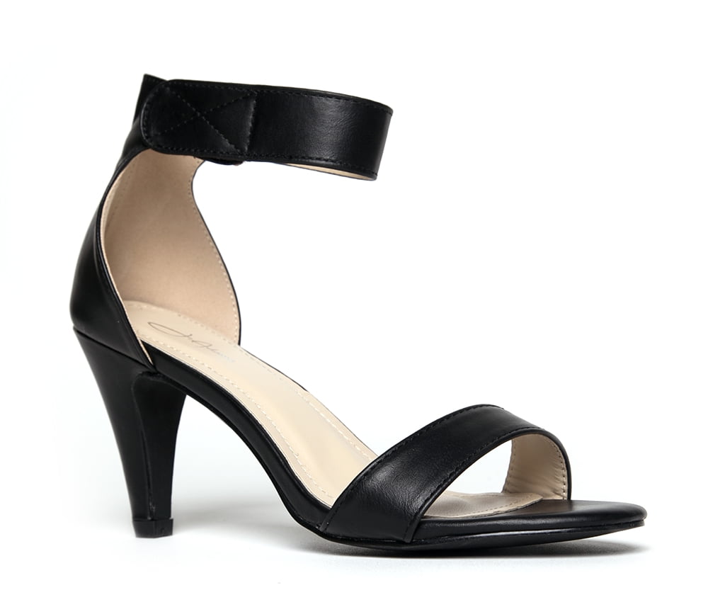 J. Adams Sleek Velcro Wide Ankle Strap 