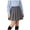Gray-03, variant on School Uniform Skirt for Girls, Elastic Waist A-Line Skirt Pleated Solid Casual Skirts for 2-16 Y