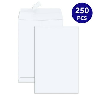 Pack It Chic - 5.5” X 8.5” Envelopes (110 Count) Kraft A9 Peel-and