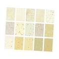 thumbnail image 3 of 15 piezas de papel para álbumes de recortes perfecl papel texturizado suministros para diarios amarillo, 3 of 7