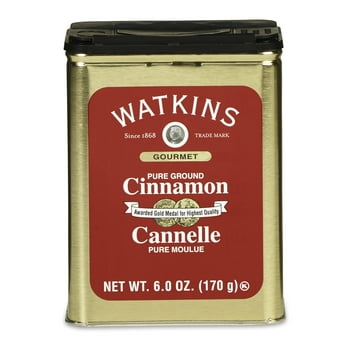 Watkins Pure Ground Cinnamon Tin 6 oz.