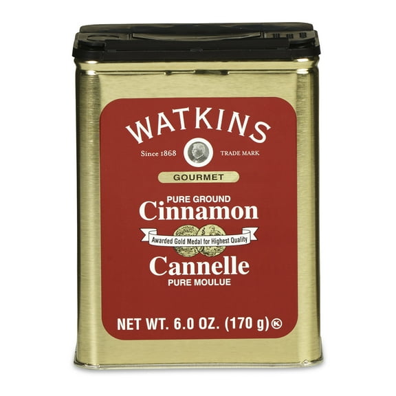 Watkins Pure Ground Cinnamon Tin 6 oz.