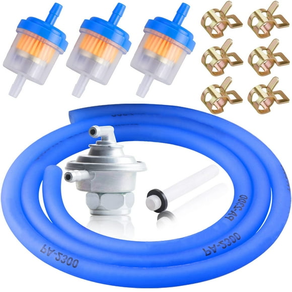 Tubo de manguera de filtro de combustible y válvula de bomba de combustible para scooter GY6