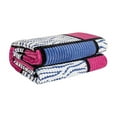 thumbnail image 2 of Tyidzon Checkered Fleece Printed Blanket With Drawstring Flannel Milk Fleece Coverlet Double Dormitory Bed Sheet, 2 of 6