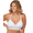 White, variant on Womens Stretch Lace Longline Bralette