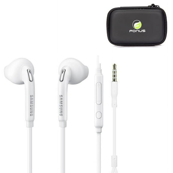 Wired Earphones Headphones w Mic Earbuds w Headset Case V1W for Samsung Galaxy View J7 Sky Pro Tab S 8.4 SM-T700 S2 NOOK 8.0 (SM-T710) E NOOK 9.6 (SM-T560) S5 Sport (SM-G860P) S3 9.7