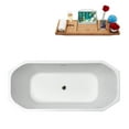thumbnail image 3 of 63'' Streamline N630BNK Freestanding Tub and Tray With Internal Drain, 3 of 7