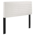 thumbnail image 2 of Modway Tranquil Performance Velvet Full/Queen Headboard in White, 2 of 8