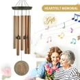 thumbnail image 3 of Regalos para mamá y abuela: campanas de viento para exteriores con árbol de la vida grabado, decoración grande para colgar en el patio para jardín, patio, Navidad o celebraciones de aniversario, 3 of 9